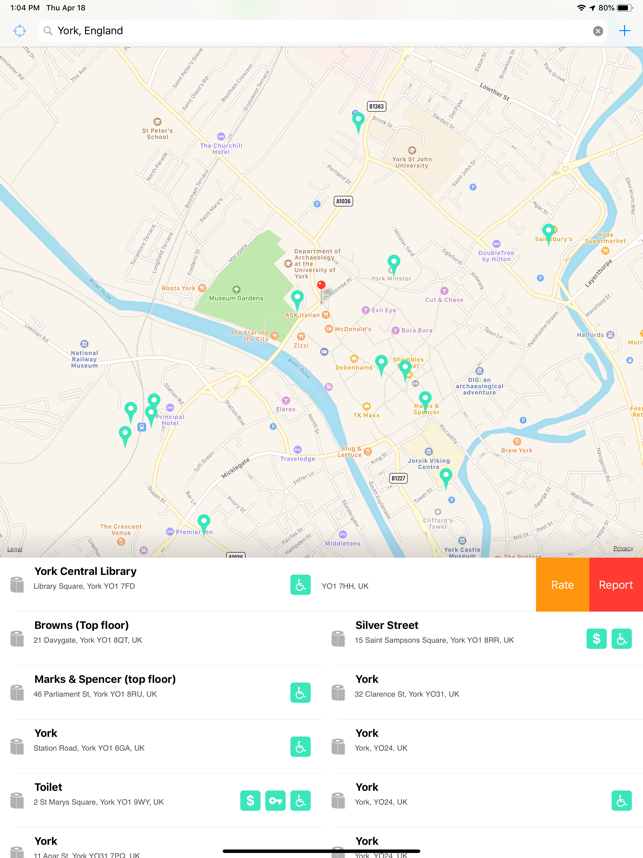 ‎Flush Toilet Finder & Map Screenshot