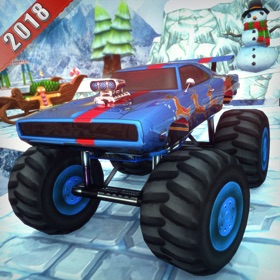 Chrismas Mountin Monster Truck