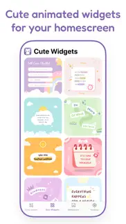 cutekit cute aesthetic widgets iphone screenshot 1