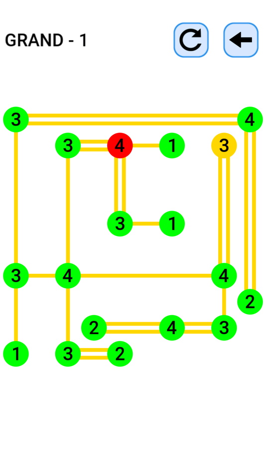 #5. Number Links (iOS) Podle: Abhishek Aryan
