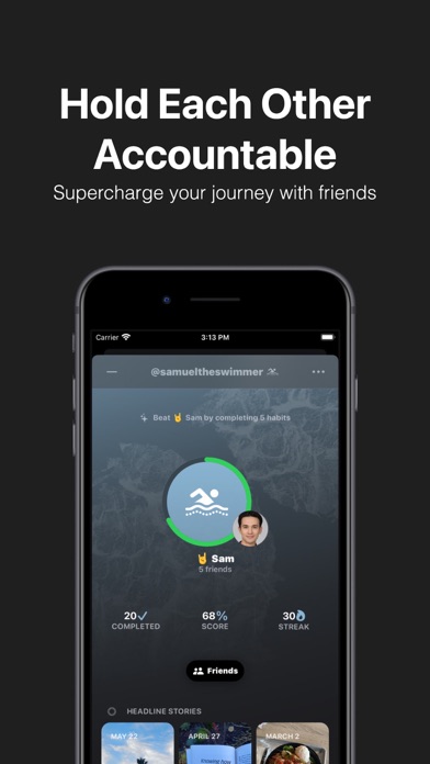 Momentum Stories Screenshot