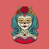 Dia De Muertos Reborn Stickers icon