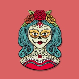 Dia De Muertos Reborn Stickers