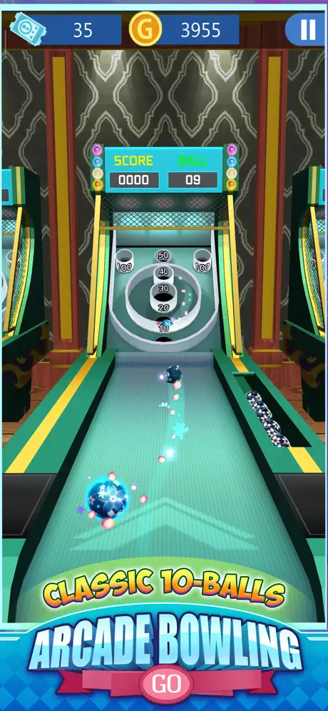 Arcade Bowling Go: Board Game