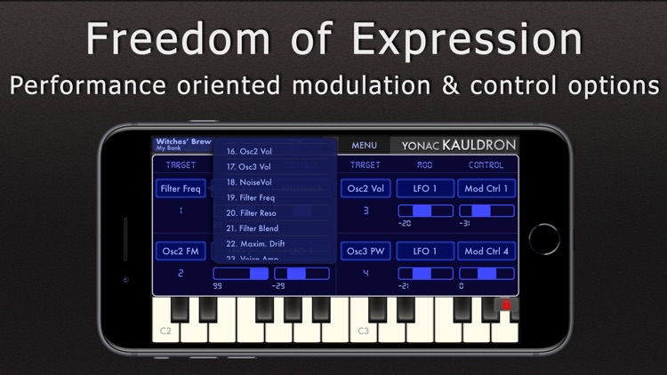 Kauldron Synthesizer screenshot-3