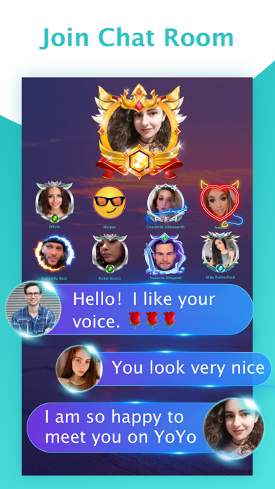 YoYo - Voice Chat Room, Games Screenshot