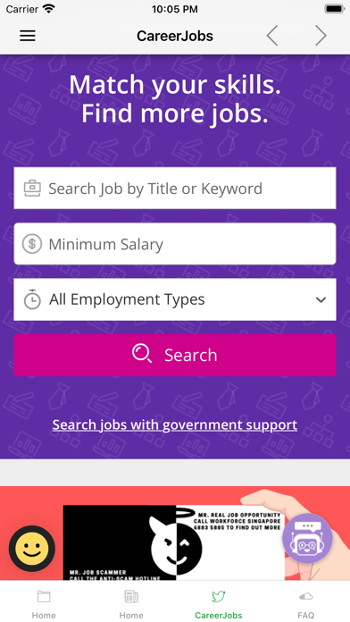 Singapore Jobs - Career Future Screenshot