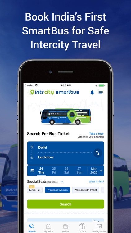 Bus Booking- IntrCity SmartBus