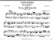 mozart variations for piano ipad resimleri 3