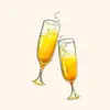 Party Champagne Stickers App Positive Reviews