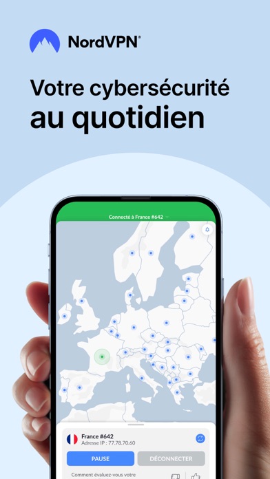 Screenshot #1 pour NordVPN: L’outil cybersécurité