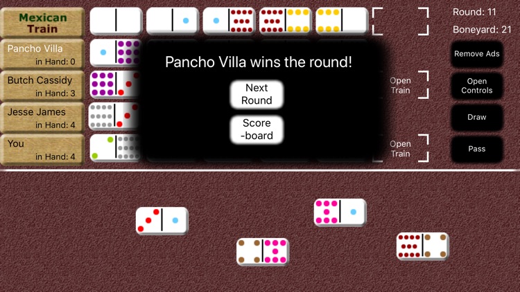 Mexican Train Dominoes screenshot-3