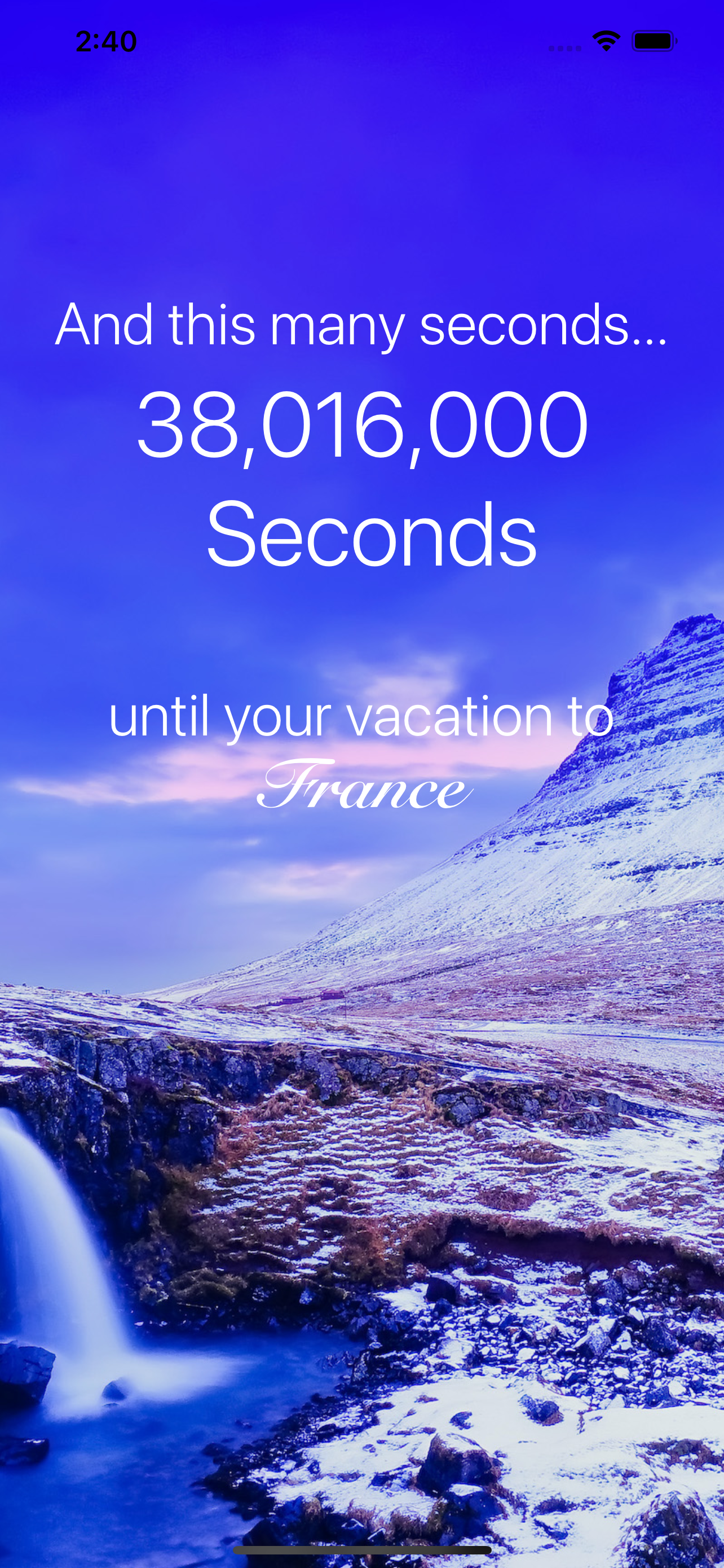 Vacation Countdown ·