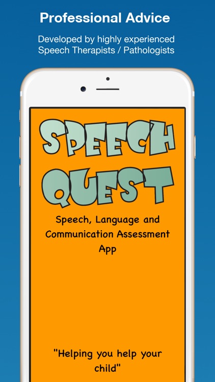 Speech Quest SLT Assessment