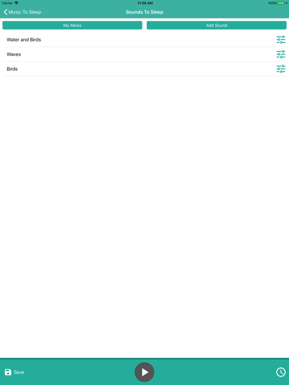 Music To Sleep iPad screenshot 5 - Health & Fitness app