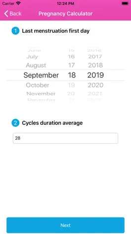 Game screenshot Pregnancy Calculator Calendar apk