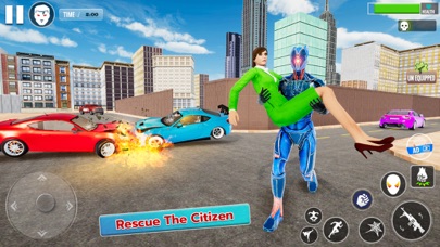 Incredible City Rope Superhero Screenshot