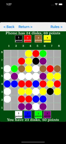 Game screenshot Multicolor Othello apk
