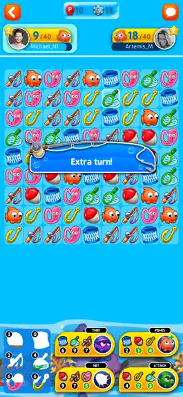 Game screenshot Fishing Duels® Match 3 Mystery mod apk