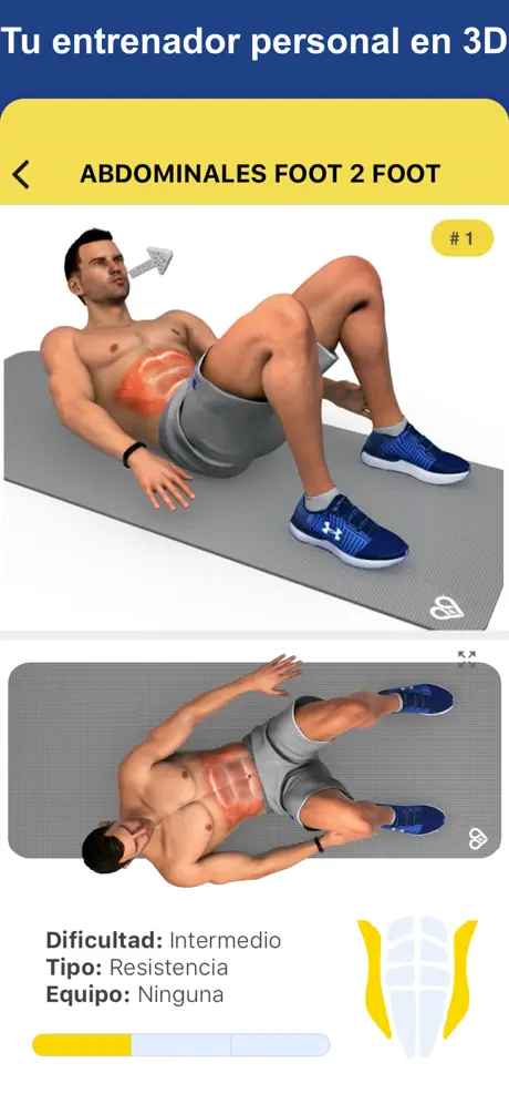 Abdominales Fitness Planet