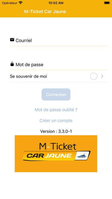 Screenshot #1 pour M-Ticket Car Jaune