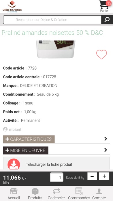 Délice & Création Screenshot