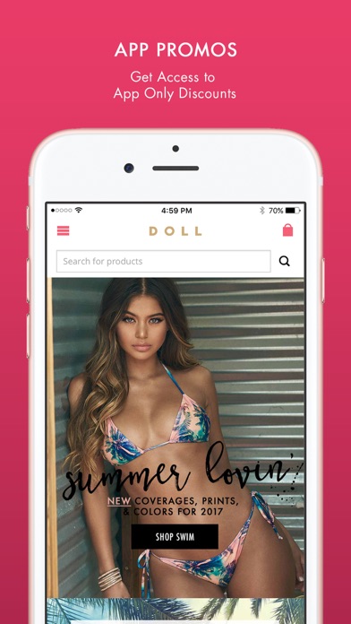 DOLL Swimwear Screenshot
