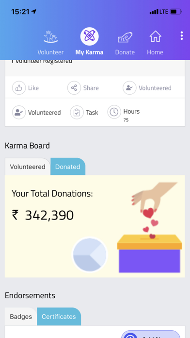 SociallyGood Screenshot