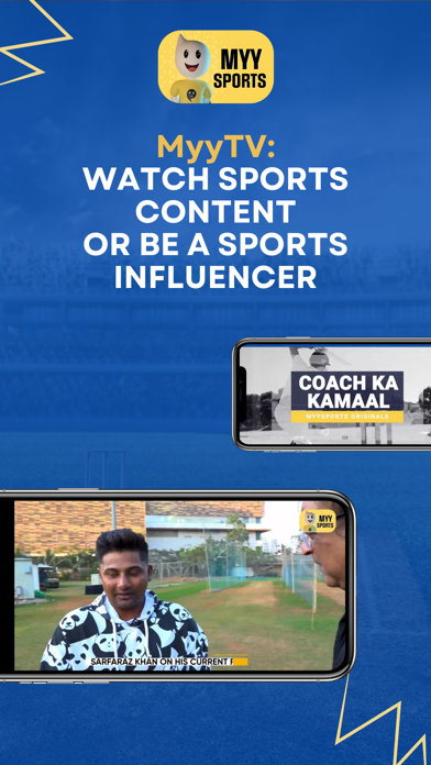 MyySports-Cricket Scoring App Screenshot