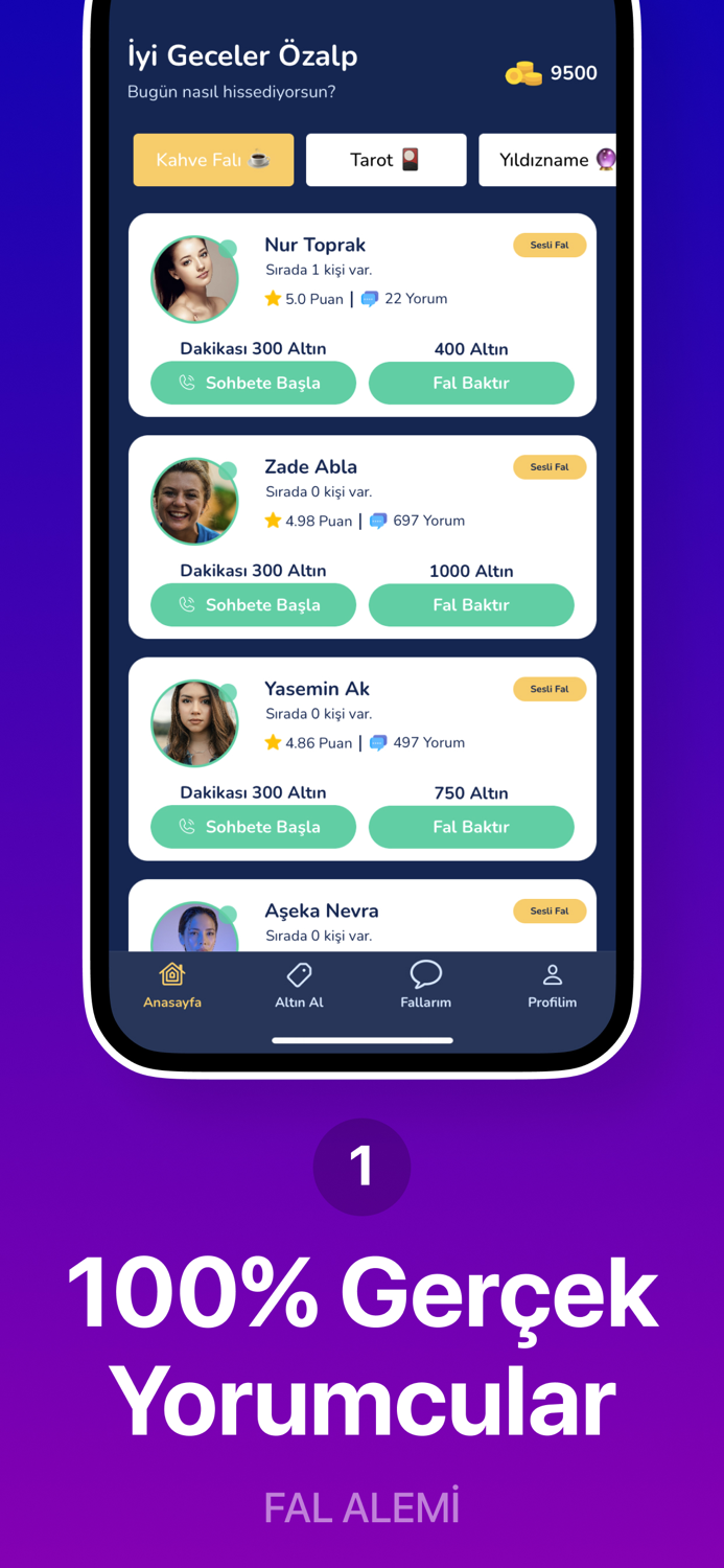 Fal AlemiLive Fortune Tellers
