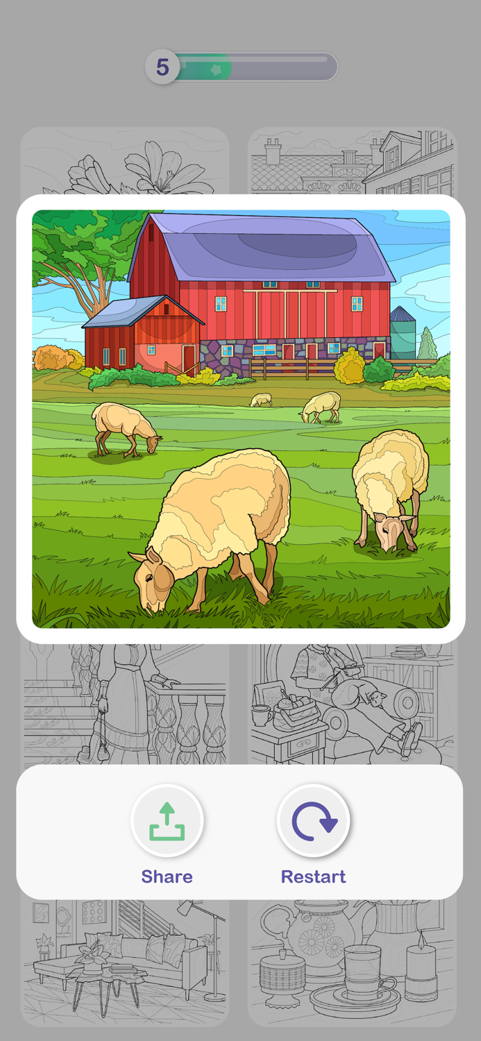 Paint by Number Oil Hey Color