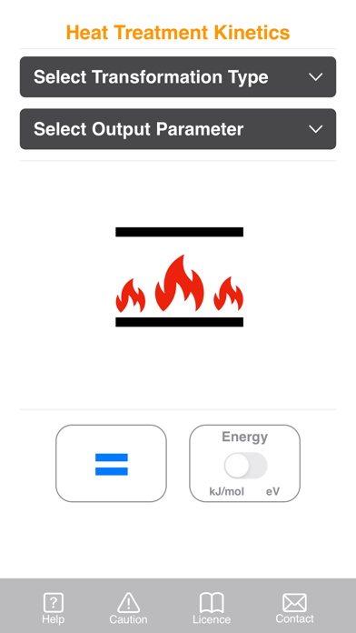 Heat Treatment Kinetics Lite Screenshot