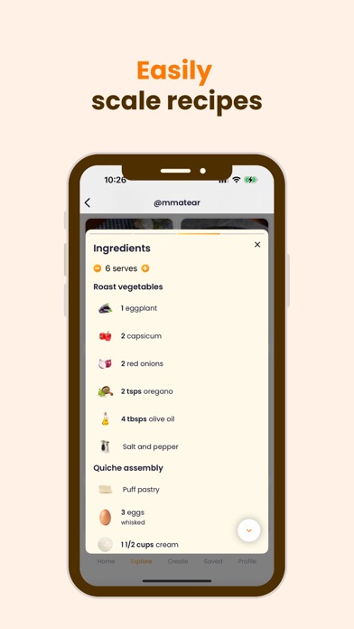 ReciMe: Healthy, Tasty Recipes Screenshot