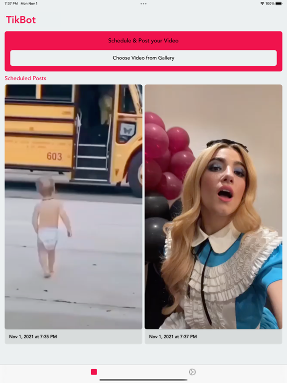Screenshot #4 pour Tik Bot: Save & Repost Video