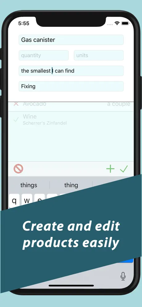 Buy easy - grocery list maker
