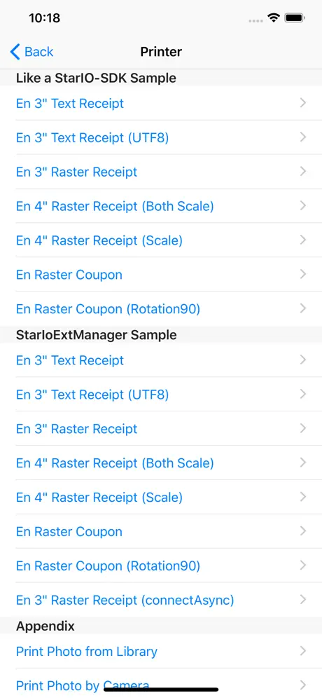 StarPRNT SDK