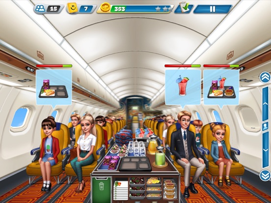 Airplane Chefs - Cooking Game iPad app afbeelding 6