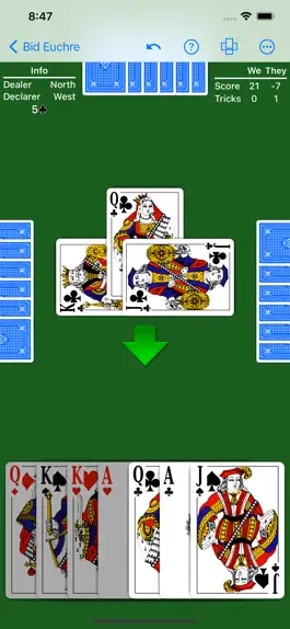 Game screenshot Bid Euchre - Expert AI apk