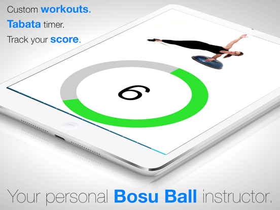 Stark Bosu Ball iPad app afbeelding 1