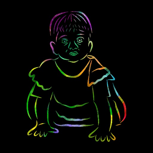 Rainbow Drawing : Glow Sketch