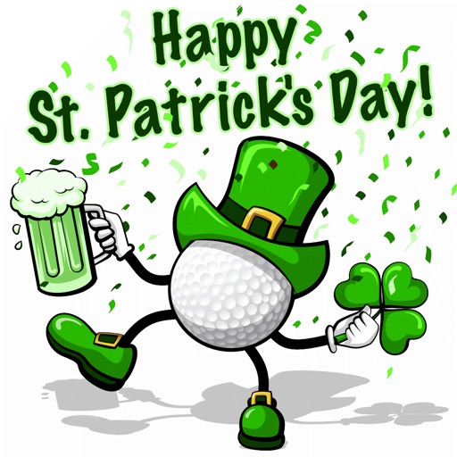 St Pat's Golf Stickers icon