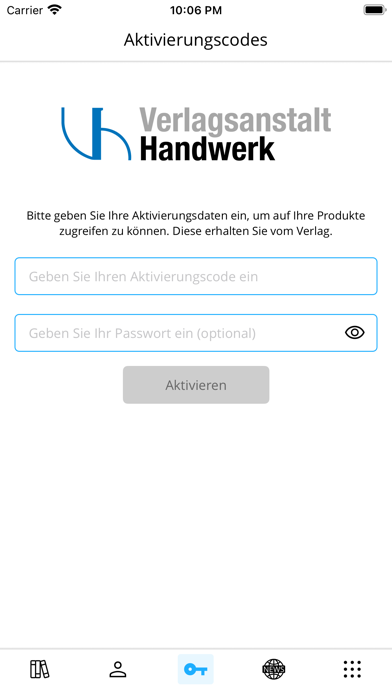 Sackmann digital Screenshot