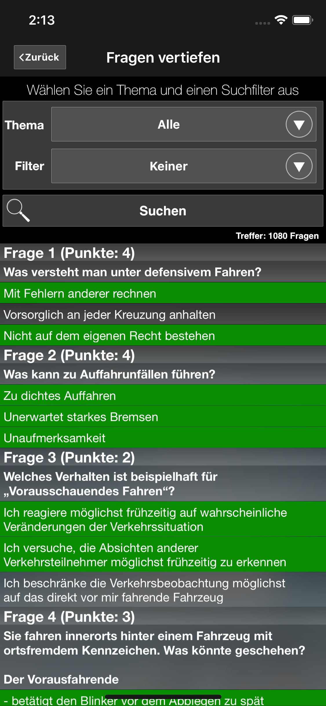iFahrschulTheorie Führerschein