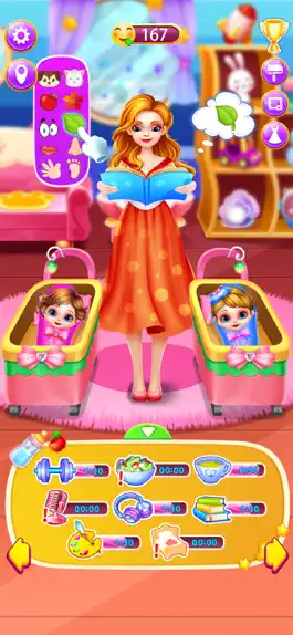 Game screenshot Pregnant twins newborn care apk