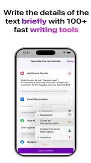 textify: write texts with ai iphone screenshot 2