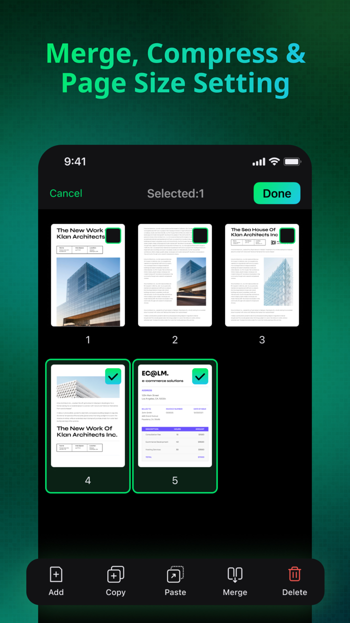 InstaScan PDF Scanner App