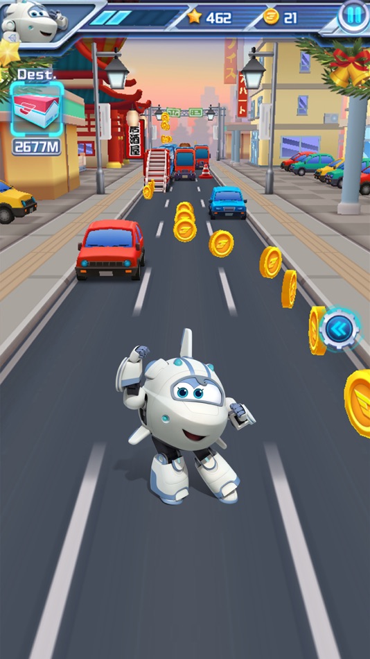 #5. Super Wings : Jett Run (iOS) โดย: 乐堂动漫信息技术有限公司