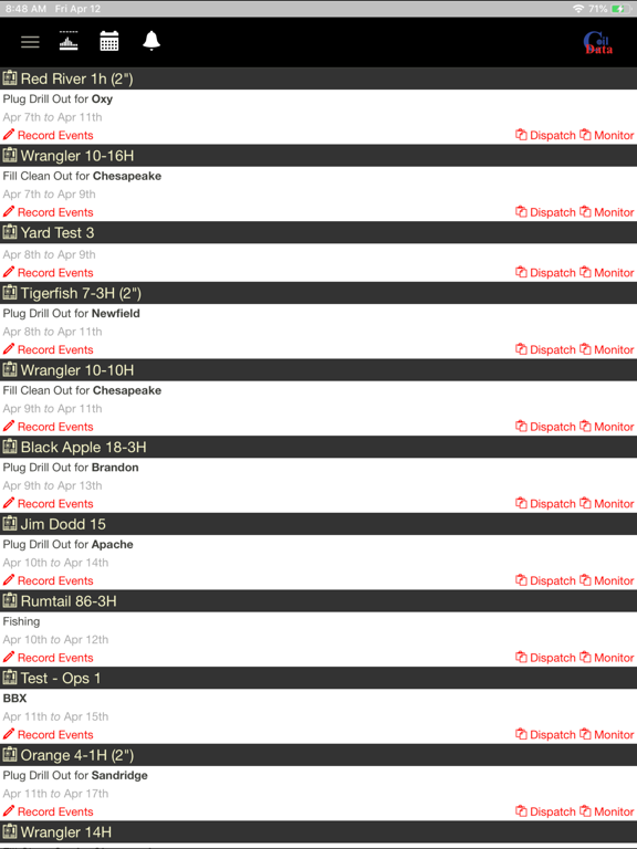 CoilData iPad screenshot 2 - Business app