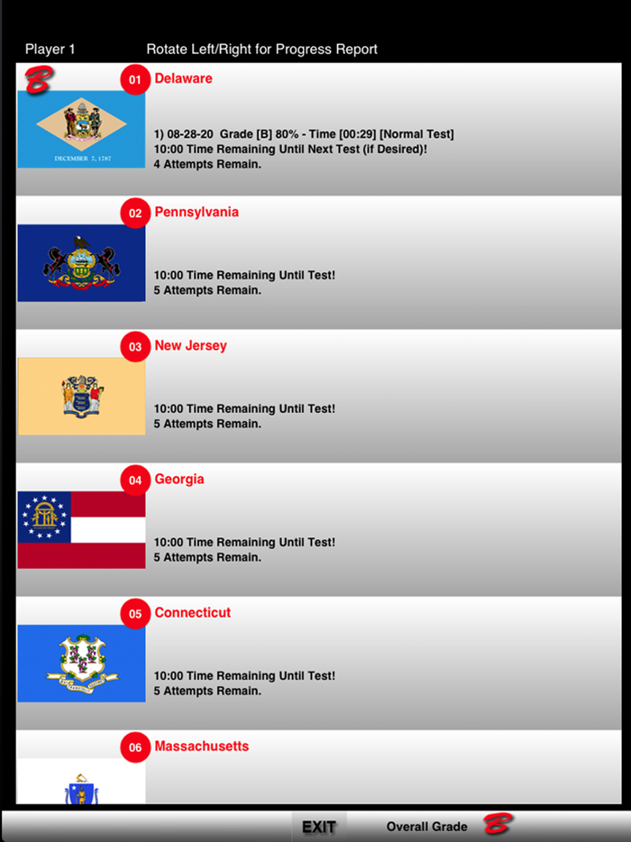 iTestSmart Statehood 01-10 US