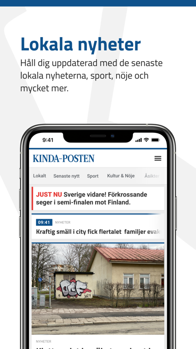 Kinda-Posten Screenshot